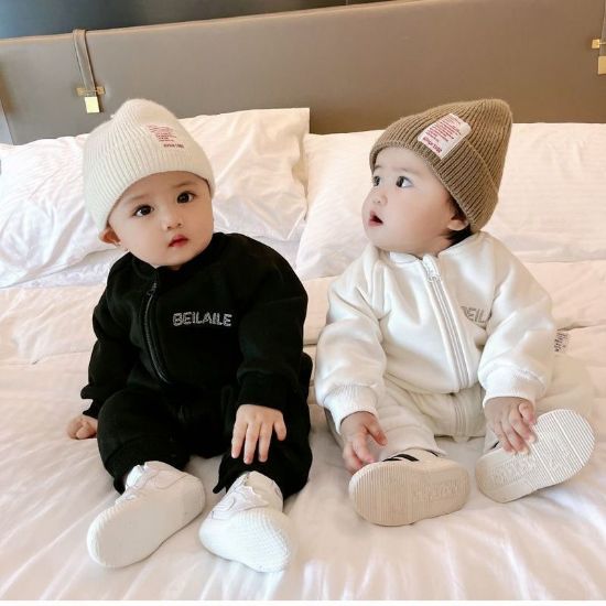 Picture of Baby BELIALIE Long-Sleeved Winter Jumpsuit Angel Wing Romper Set (0 - 18 month) for your BABY Smile