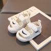 baby sandal-white