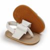 baby sandal-white