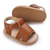 Picture of Baby Boy Anti Slip Sole Leather Crib Sandals ( 6-18 months)