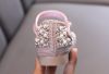 Picture of Kids Girls Pearl Rhinestones Bow Knot Princess Baby Shoes (2 years - 5 years)