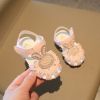 Picture of Baby Girls Fashionable Rhinestone Rabbit Cartoon Sandals (1-2 years)