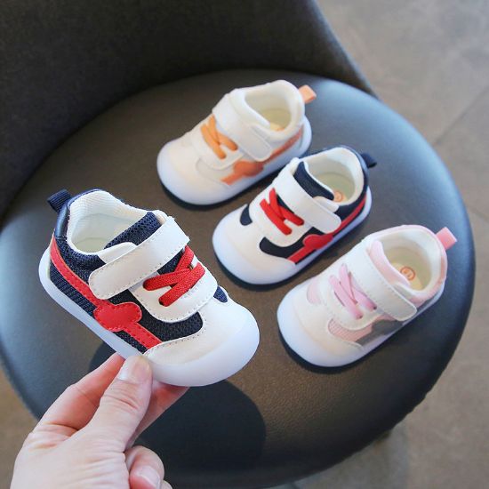 Picture of Baby Velcro Fashionable Anti-Slip Sneakers (3 months - 26 months) for yours KIDS Smile