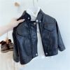 Picture of Kids Black Moto Biker Leather Zipper Jacket (1 years - 7 years) for your BABY Smile