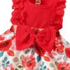 Picture of Baby Girl Sleeveless Lace Floral Romper Dress with Headband (0 to 12 months)