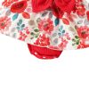 Picture of Baby Girl Sleeveless Lace Floral Romper Dress with Headband (0 to 12 months)